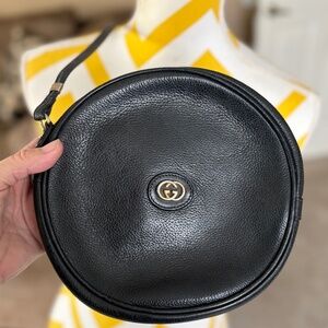 Vintage Gucci circle crossbody bag